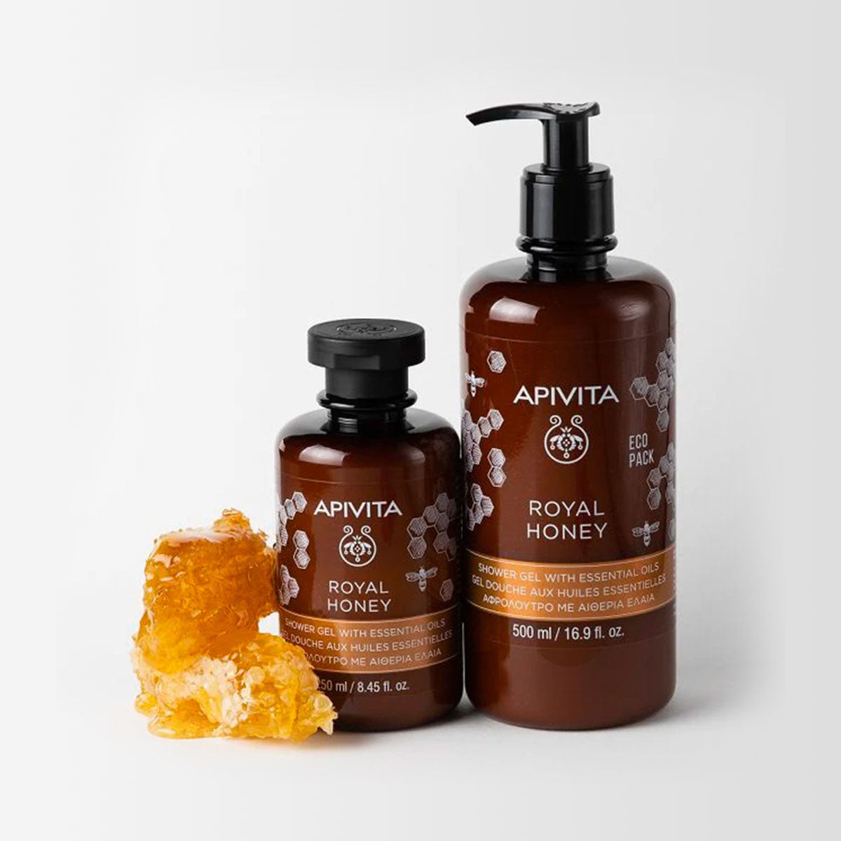 Shower Gel with Essential Oils #Royal Honey 500ml