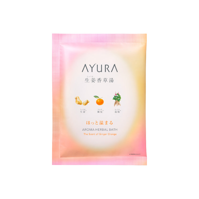 Aroma Herbal Bath #Ginger Orange 40g×8 Bags