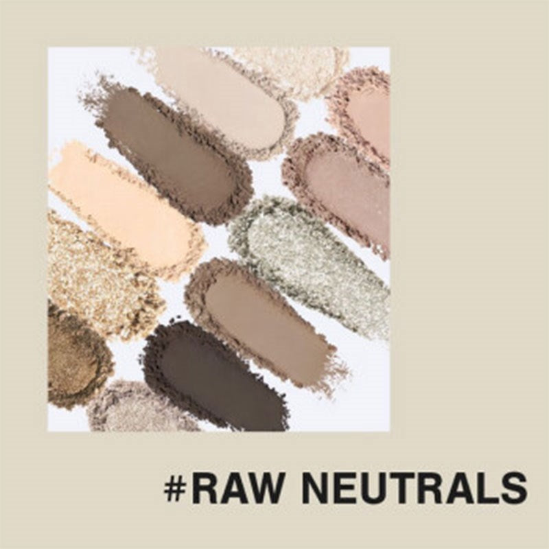 3CE New Take Eye Shadow Palette Long-Lasting Glitter And Matte Eye Shadow Kit #Raw Neutrals Filter 9.5g