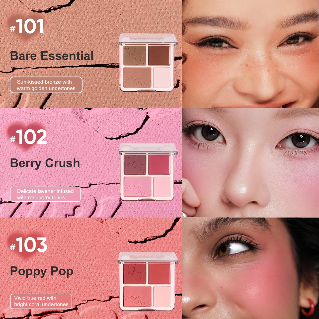 Judydoll Blush & Highlight Palette