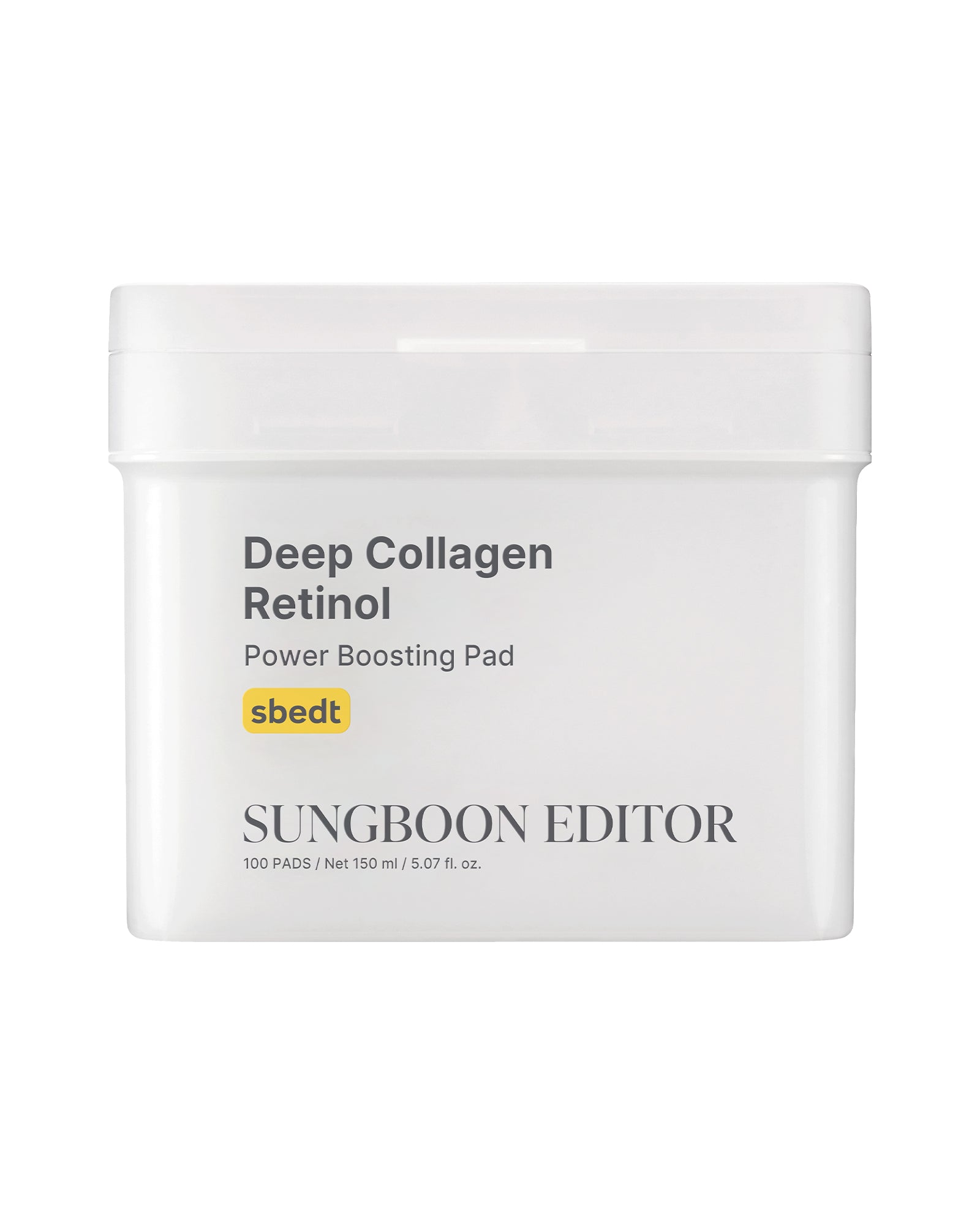 Sungboon Editor Deep Collagen Retinol Power Boosting Pad 150ml(100pcs) | Skin Note