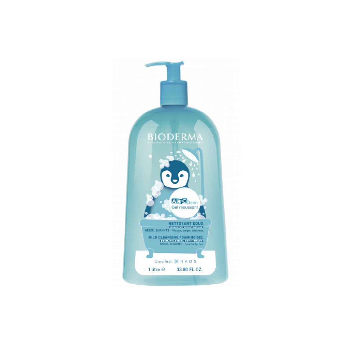 ABCDerm Foaming Wash Gel 33.80FL.OZ （2024.07.1 expires）