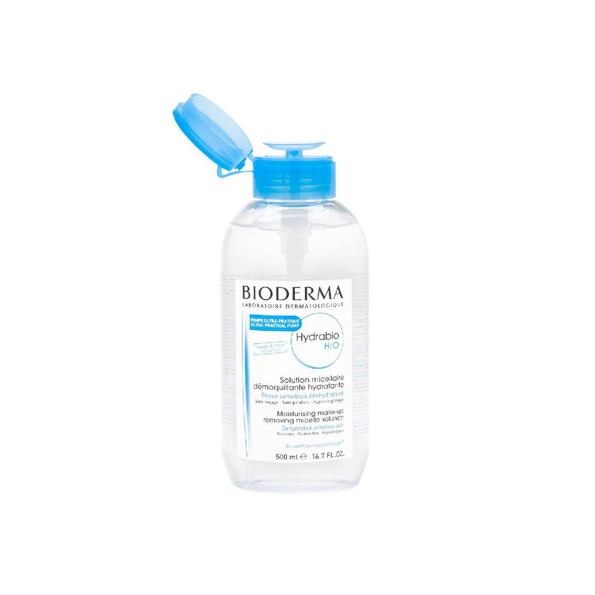 Hydrabio H2O Makeup Cleansing Water Pump 500ml（2024.07.1 expires）