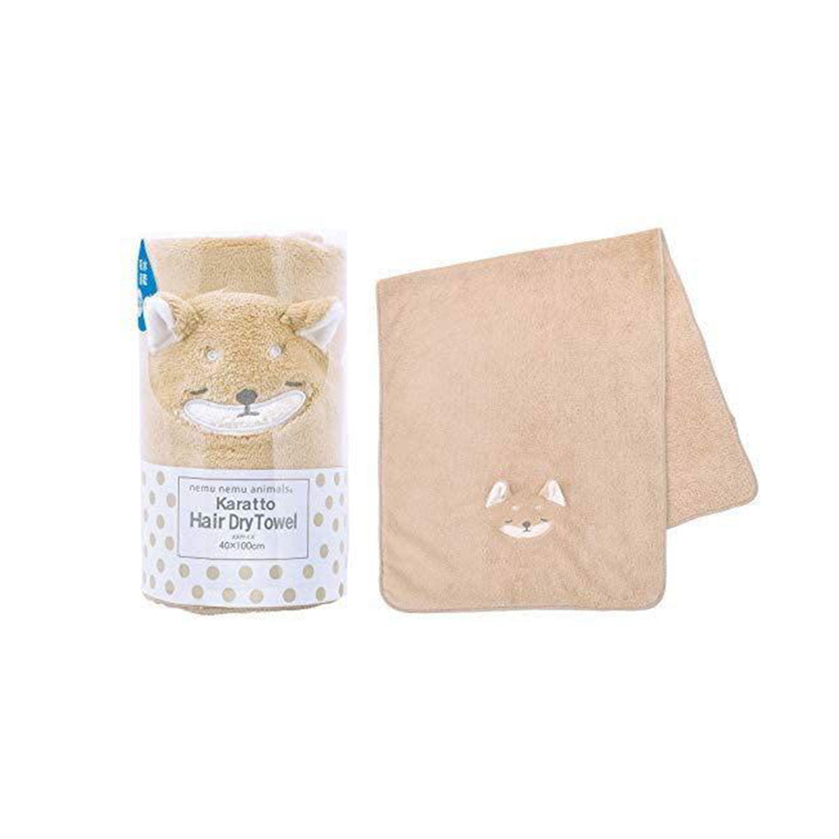 Nemu Nemu Animals Hair Dry Towel #Corgi