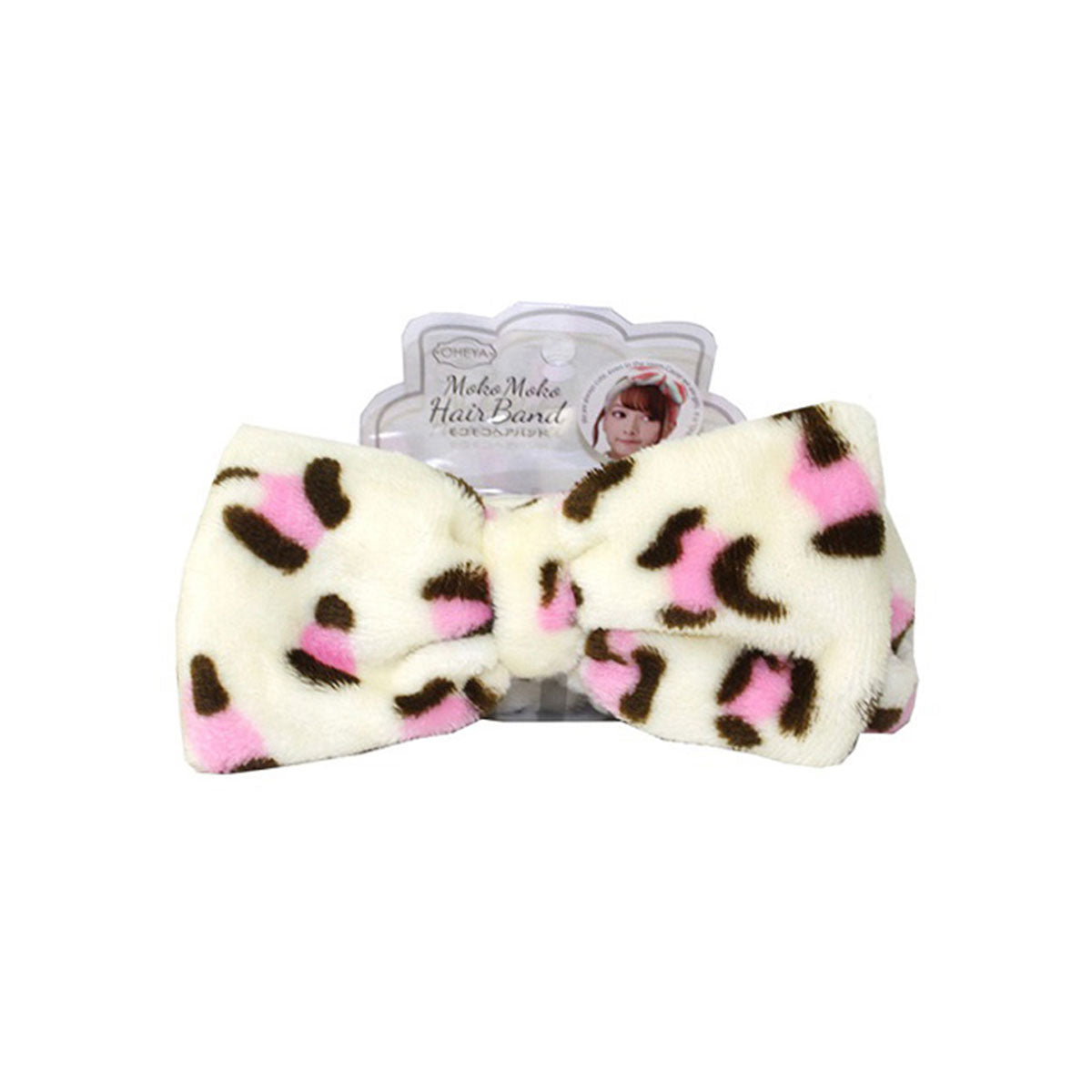 MocoMoco Hairband Headband #Girly Leopard 1pcs