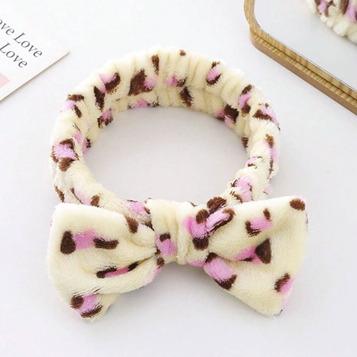 Moco Moco Hairband Headband #Girly Leopard 1pcs