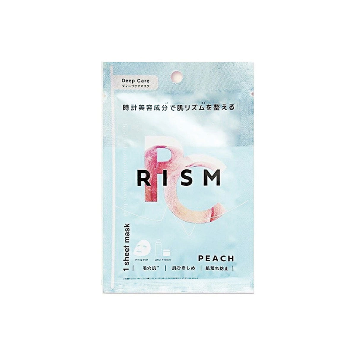 PC Deep Care Mask Peach #Pore Care 1 Sheet