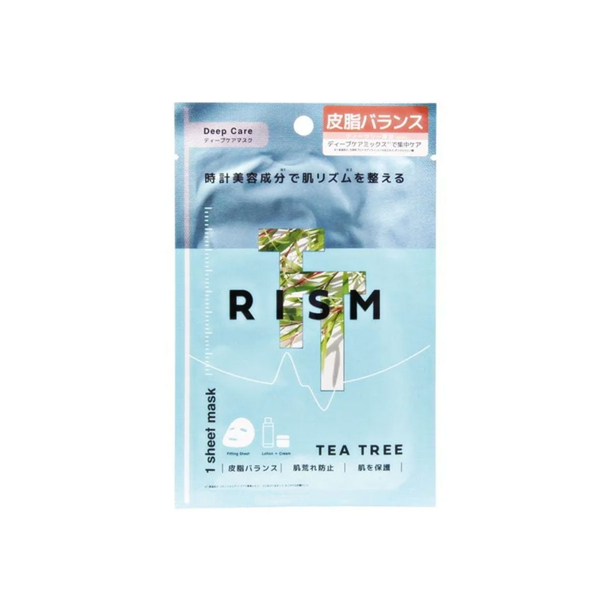 TT Deep Care Mask Tea Tree #Sebum Care 1 Sheet