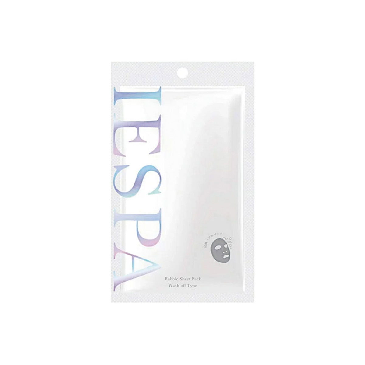 Bubble Sheet Pack Wash Off Mask #White 1pcs