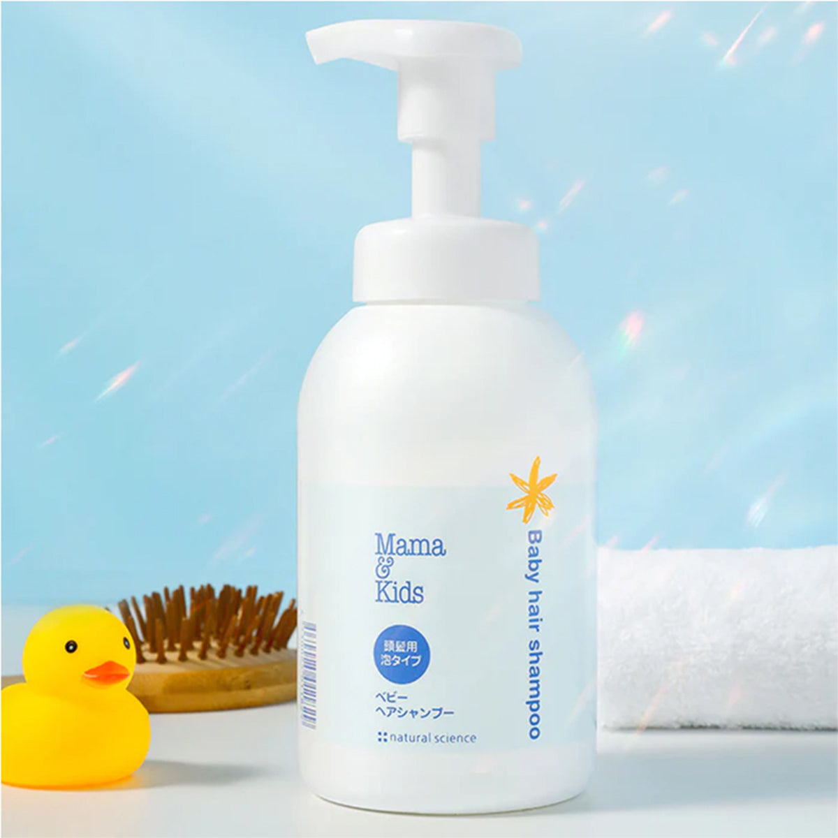 日本MAMA&KIDS无添加弱酸性婴儿洗发水 370ml 