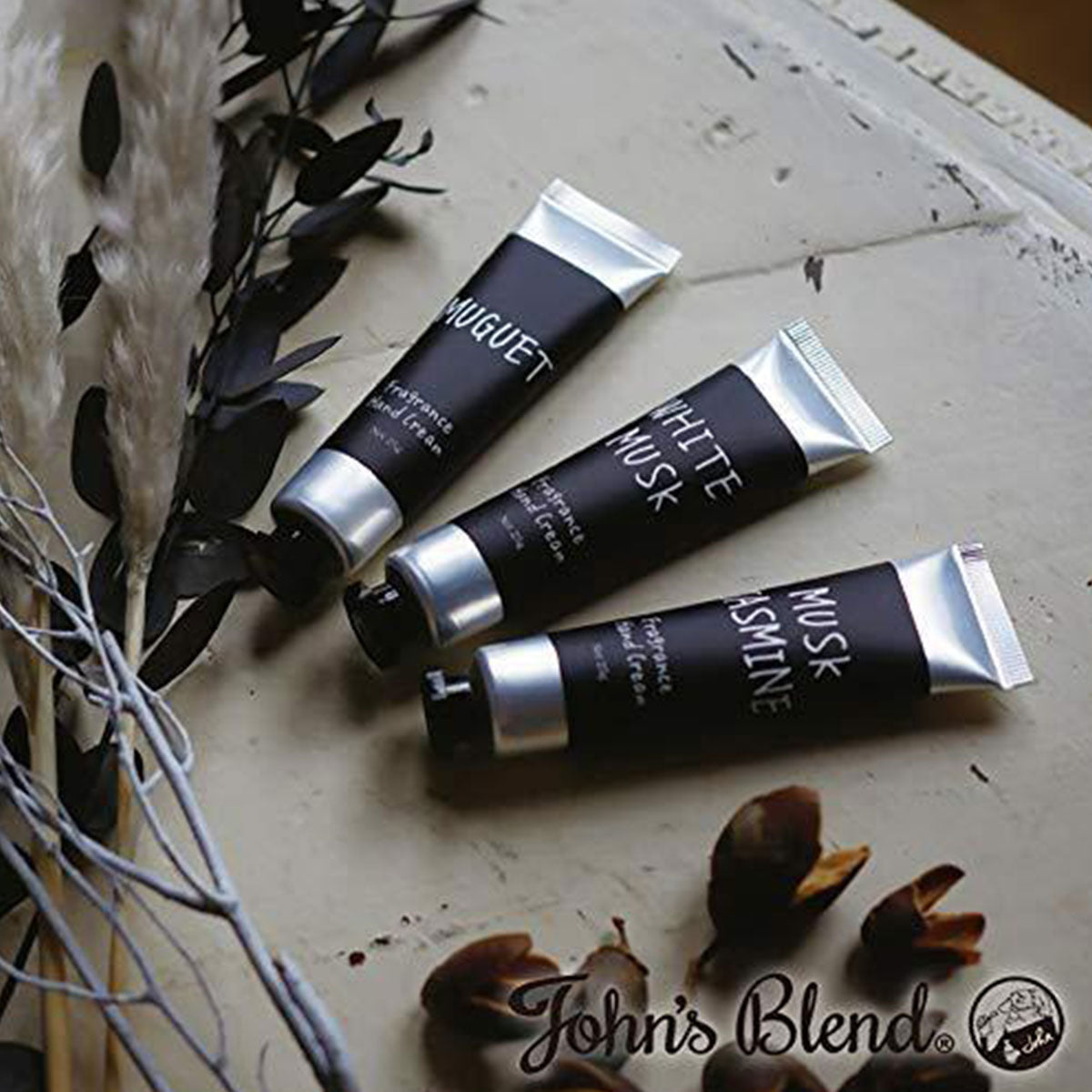 JOHN'S BLEND HAND CREAM MINI #MUSK JASMINE