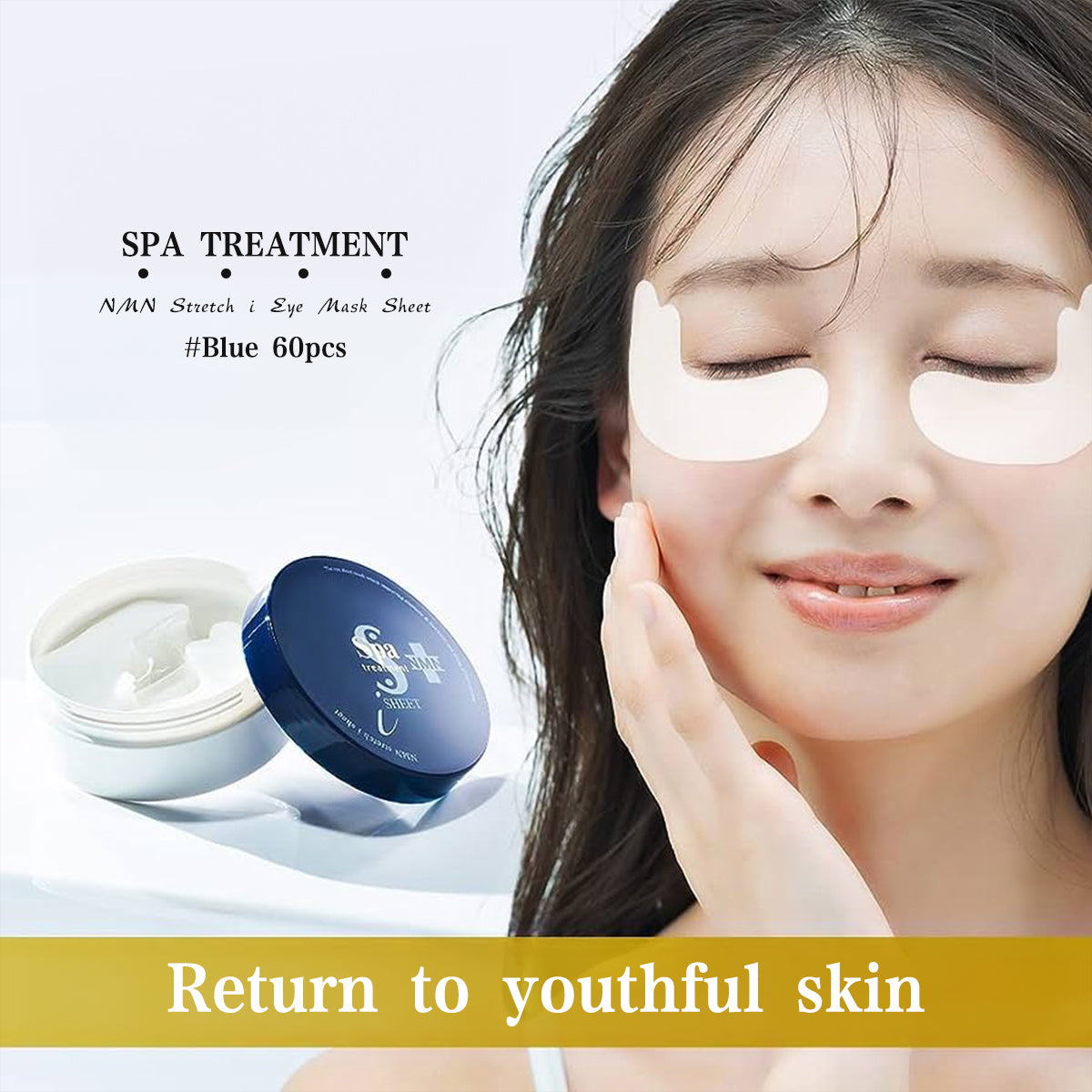 Spa Treatment Stretch Sheet Eye Mask 120pcs