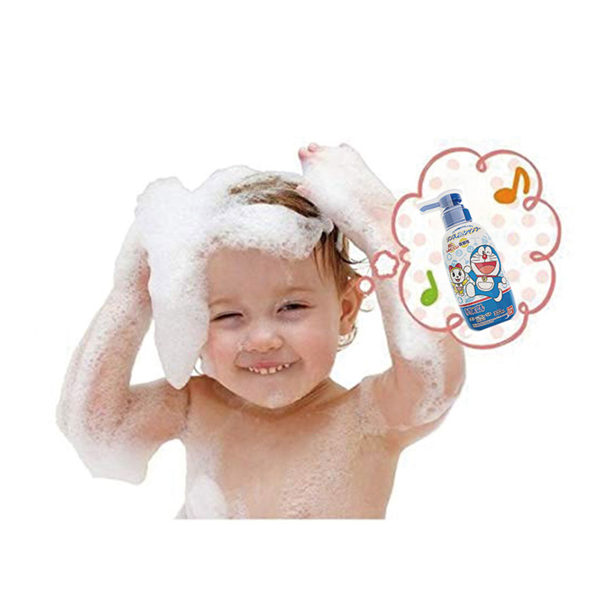 Rinse-in Pump Shampoo #Doraemon 300ml