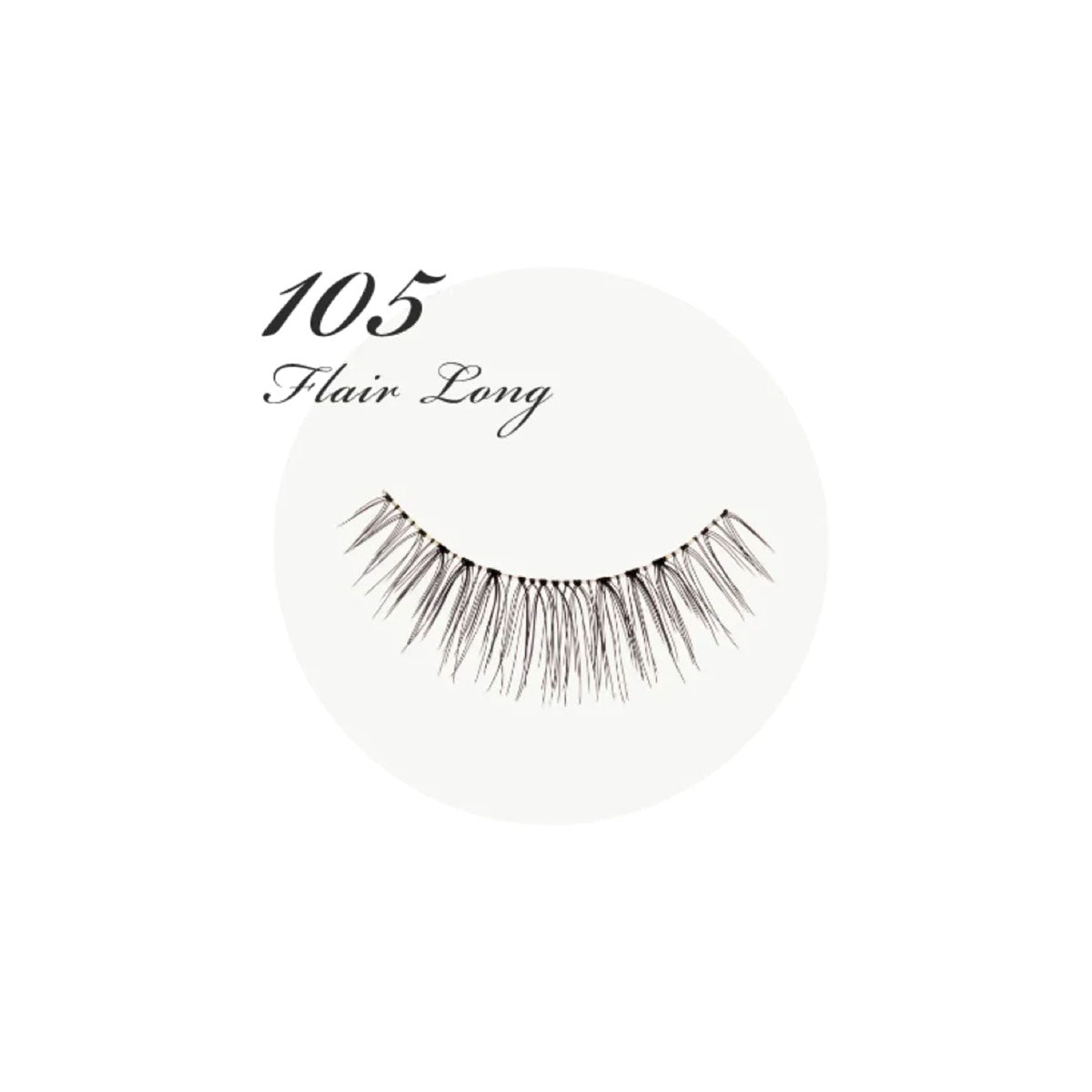 Saeko Eyelashes #No.105 Flare Long 4 pairs