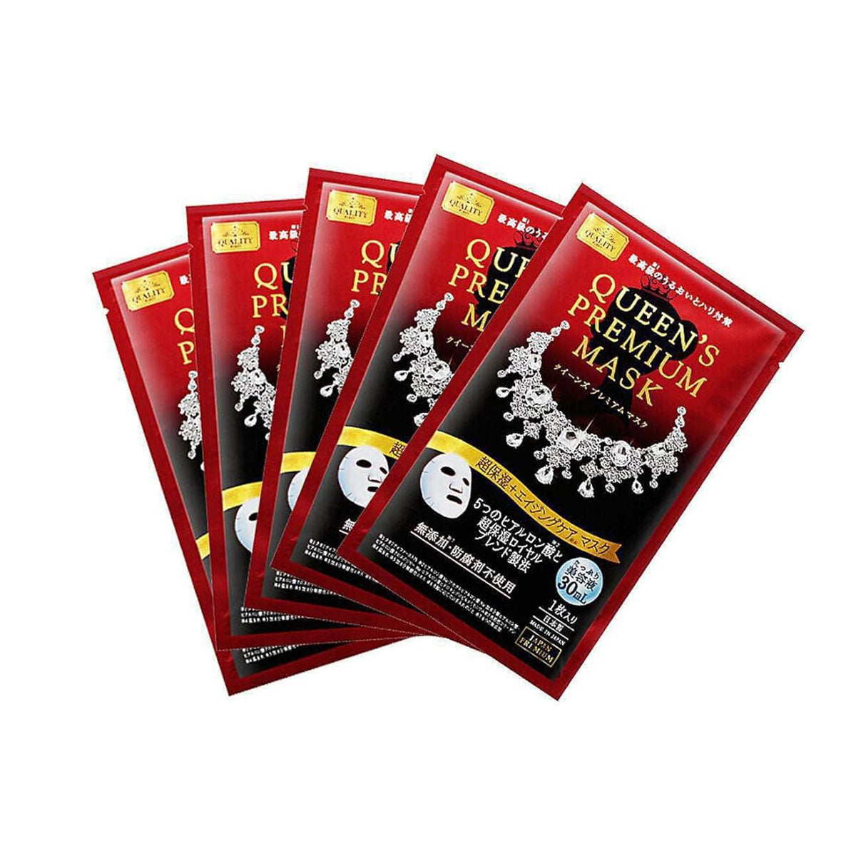 Queen's Premium Mask Ultra Moist 5pcs