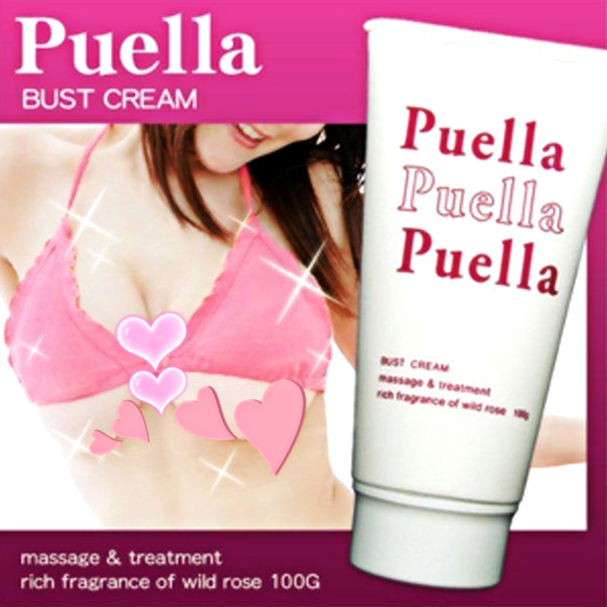 Bust Cream Massage and Treatment Cream