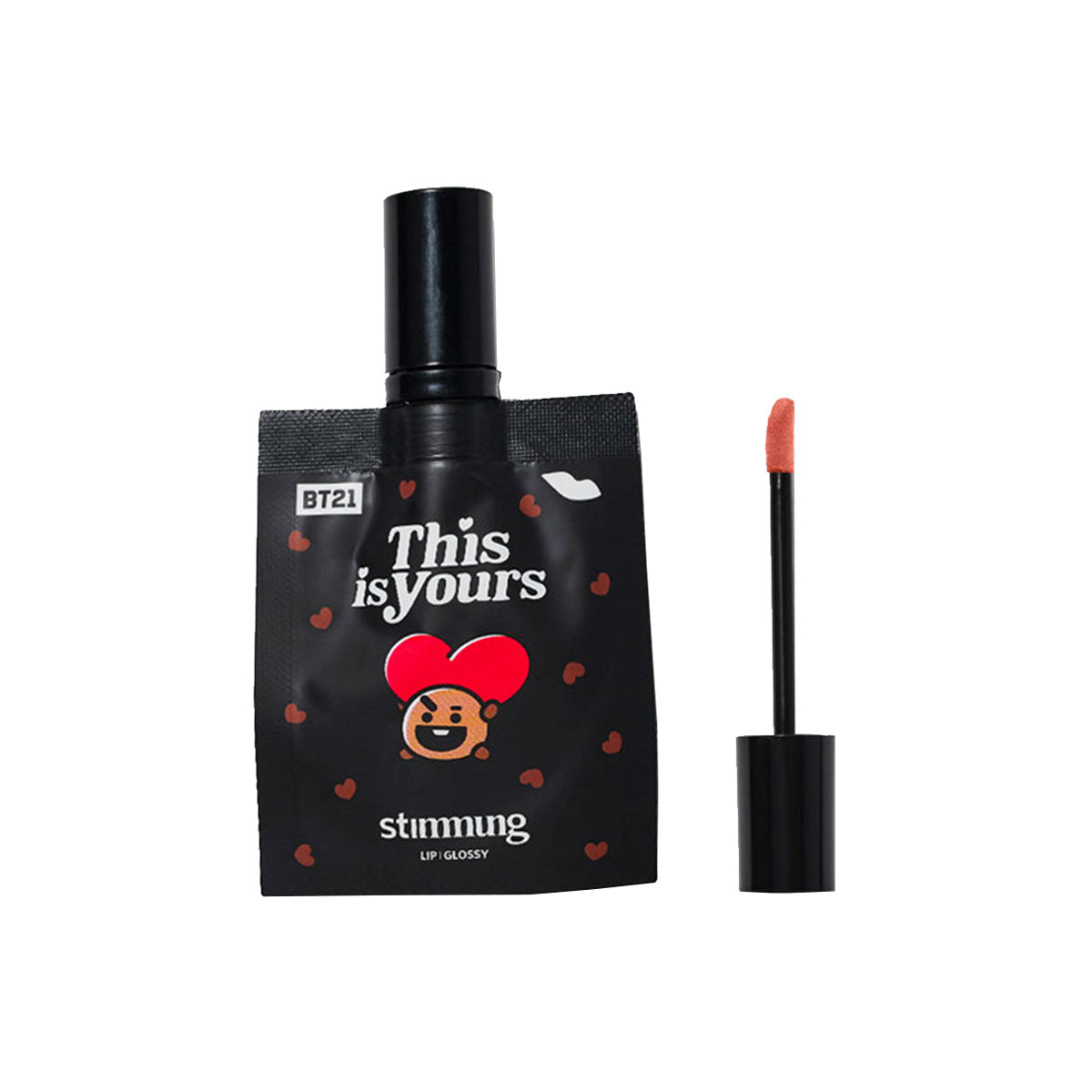 BT21 Stimmung Lip Glossy #Barely Pink