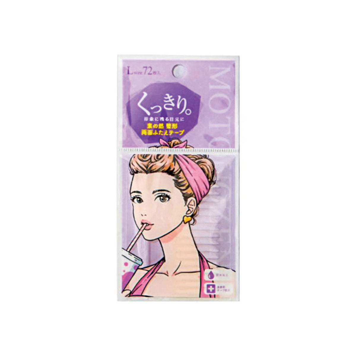 Two-sided Eyelid Tape L 72pcs