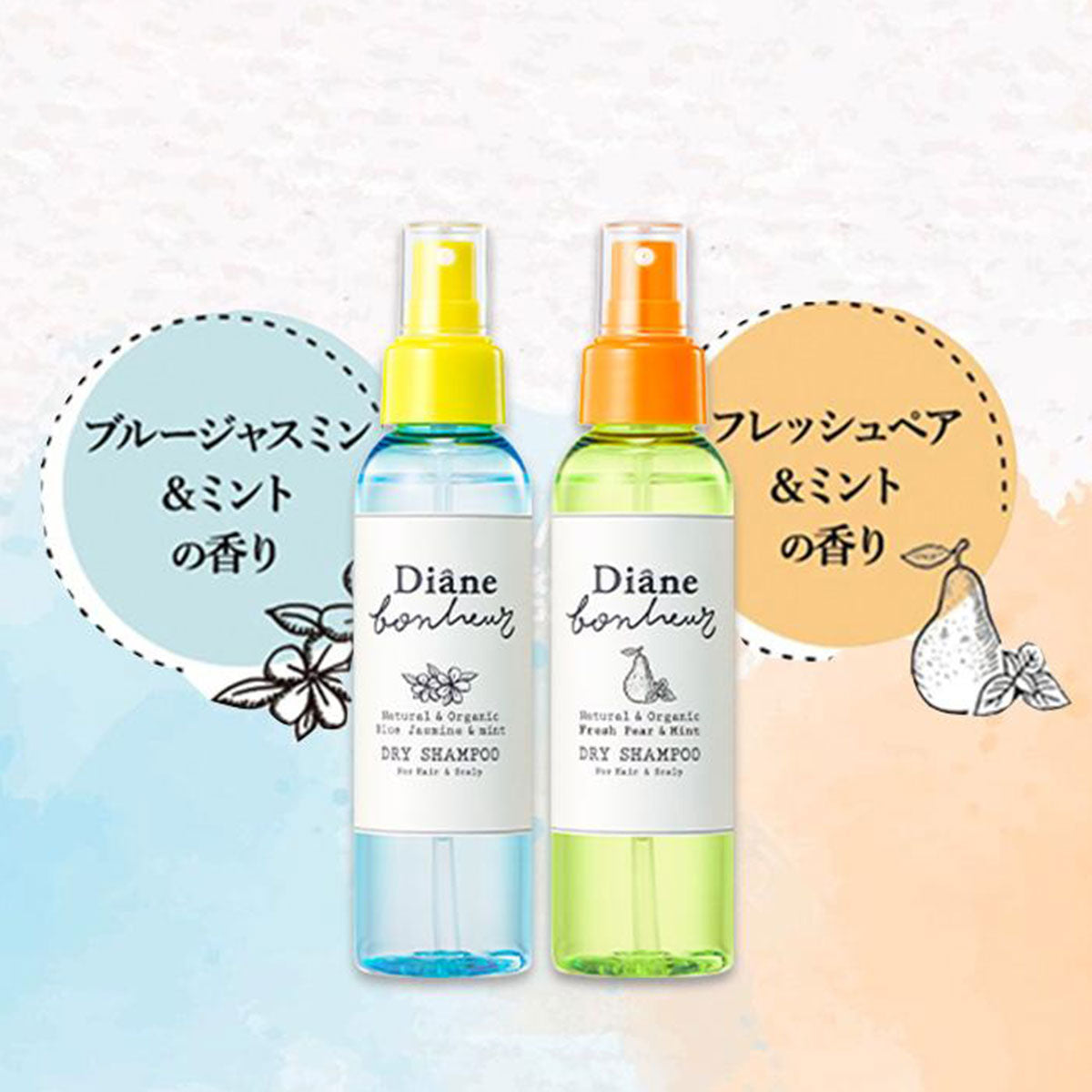 Dry Shampoo Blue Jasmine & Mint Fragrance 120ml