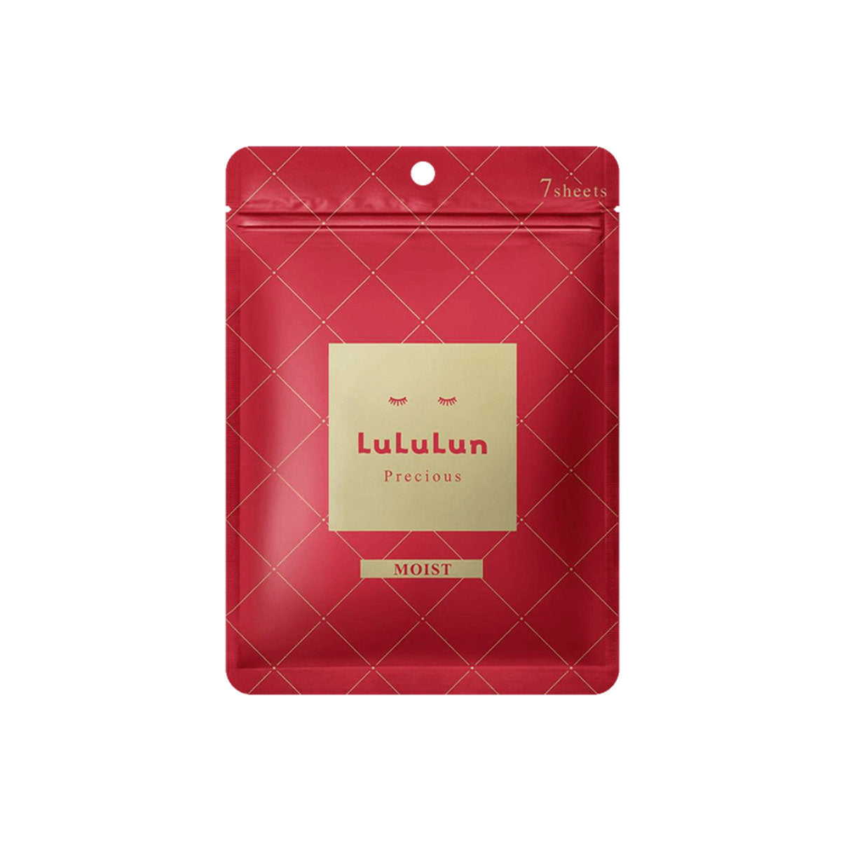 Lululun  Face Mask Precious #Moist Red 7pcs