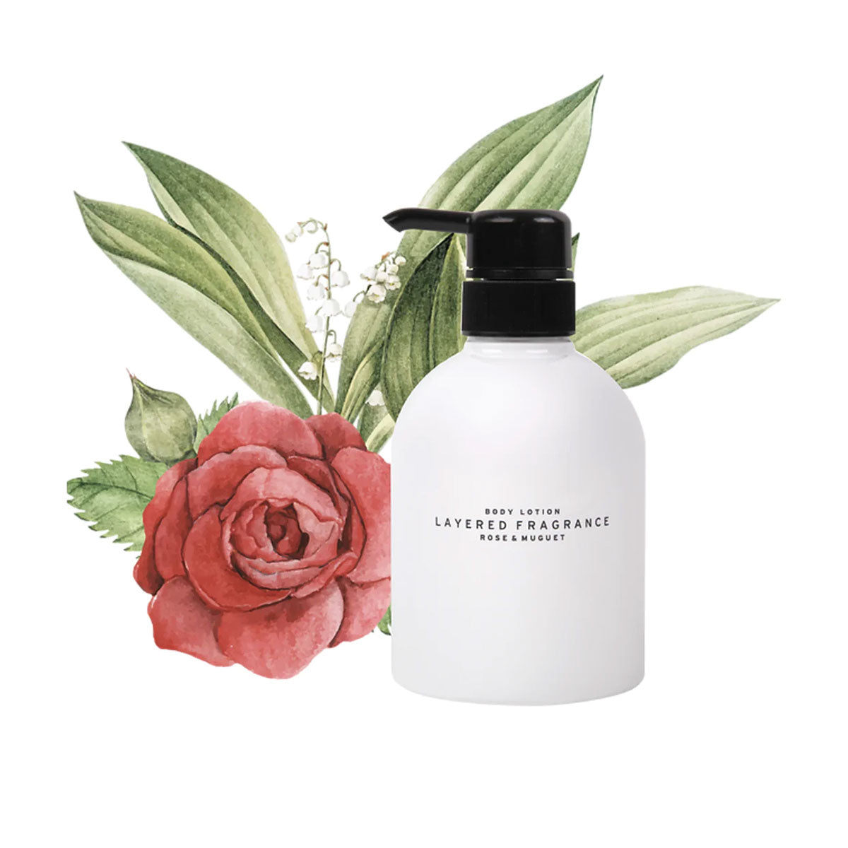 Amora Body moisturizing Lotion 400ml #Rose & Muguet