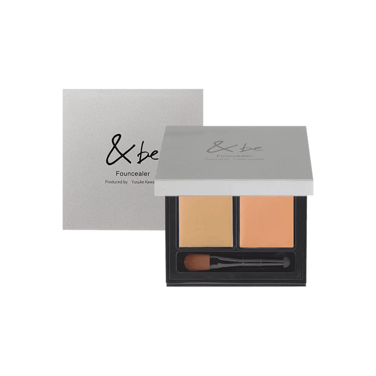 Founcealer Concealer Foundation Concealer Multi-Usage Face Corrector #Beige & Orange SPF20 SPA++ 4g