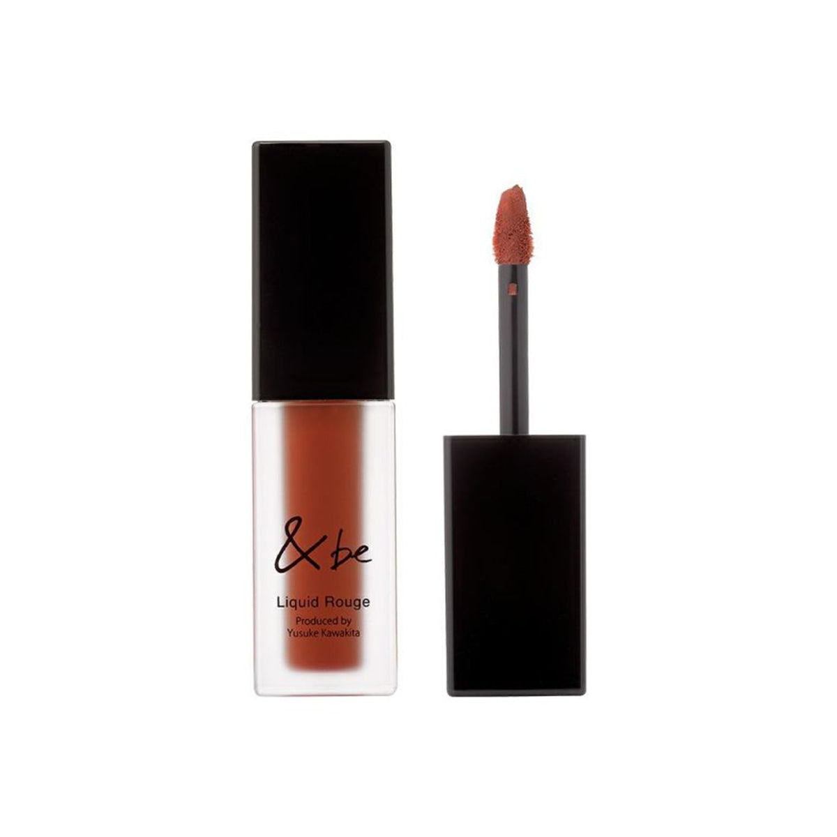 Liquid Rouge Lip Gloss Quick-drying Matte Texture #Garnet Brown 4g