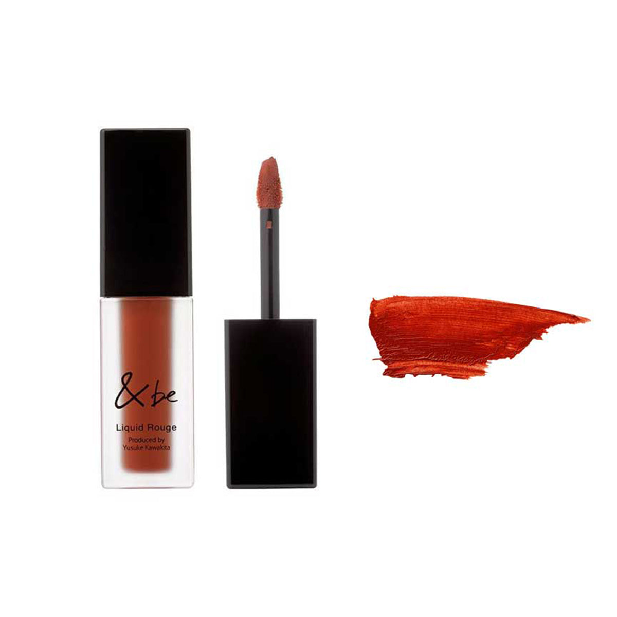 Liquid Rouge Lip Gloss Quick-drying Matte Texture #Garnet Brown 4g