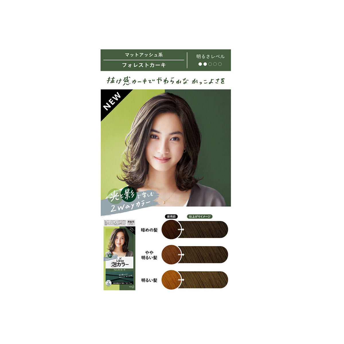 Bubble Hair Color Forest Khaki 108ml