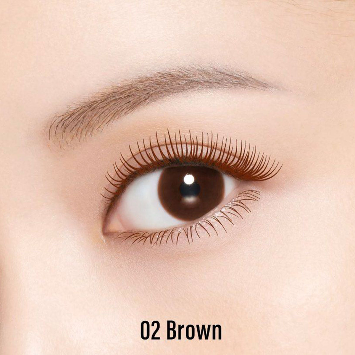 Long Up Mascara Super Lasting and Waterproof WP#02 Brown