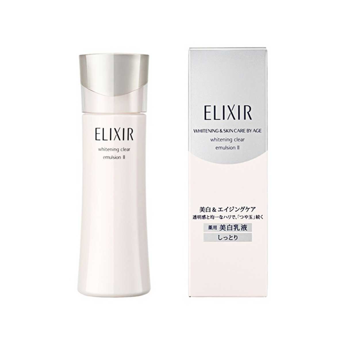 Elixir Whitening Clear Emulsion #II 130ml – SKINNOTE INC