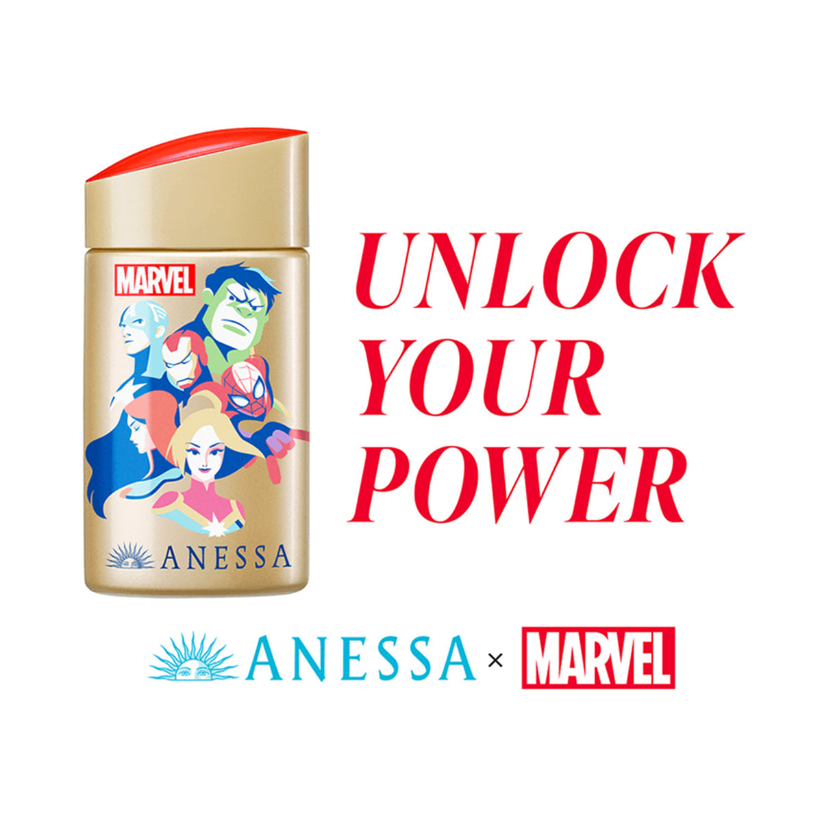 Perfect UV Skin Care Milk N Sunscreen UV Fruity Floral Body Reduce Dryness Marvel #Hero Collection 60ml