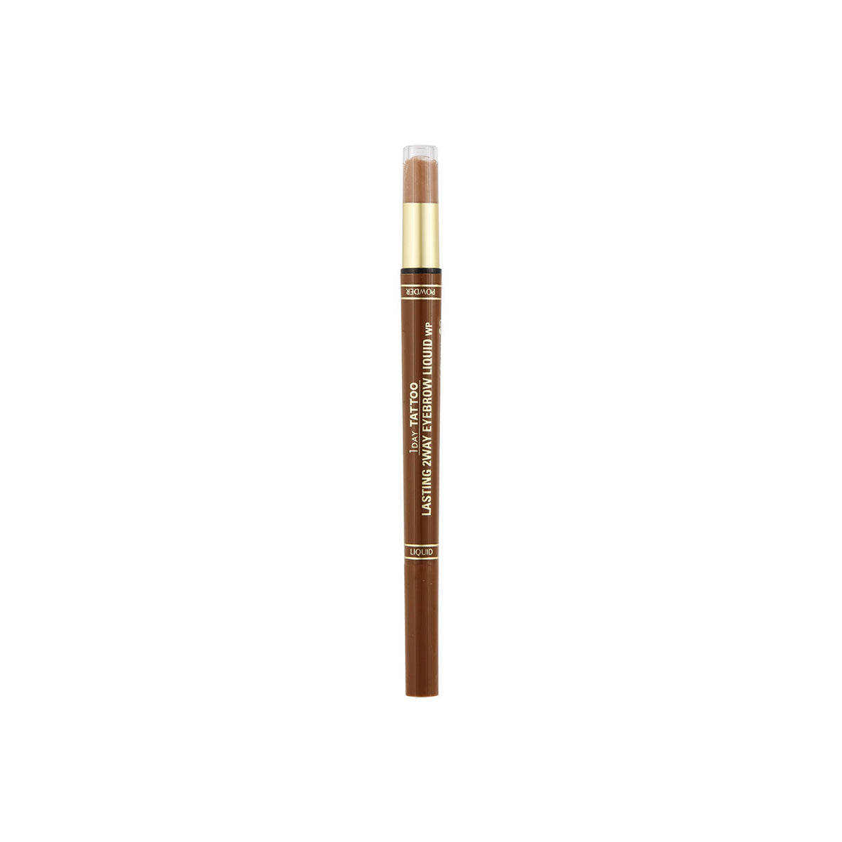 One Day Tattoo Lasting 2 Way Eyebrow Liquid Pencil #01 Light Brown 0.4ml