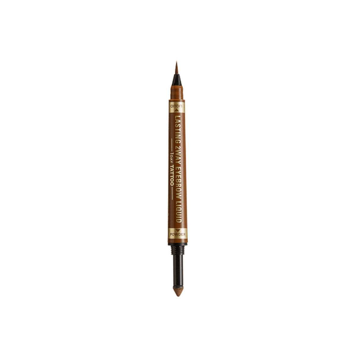 One Day Tattoo Lasting 2 Way Eyebrow Liquid Pencil #02 Natural Brown