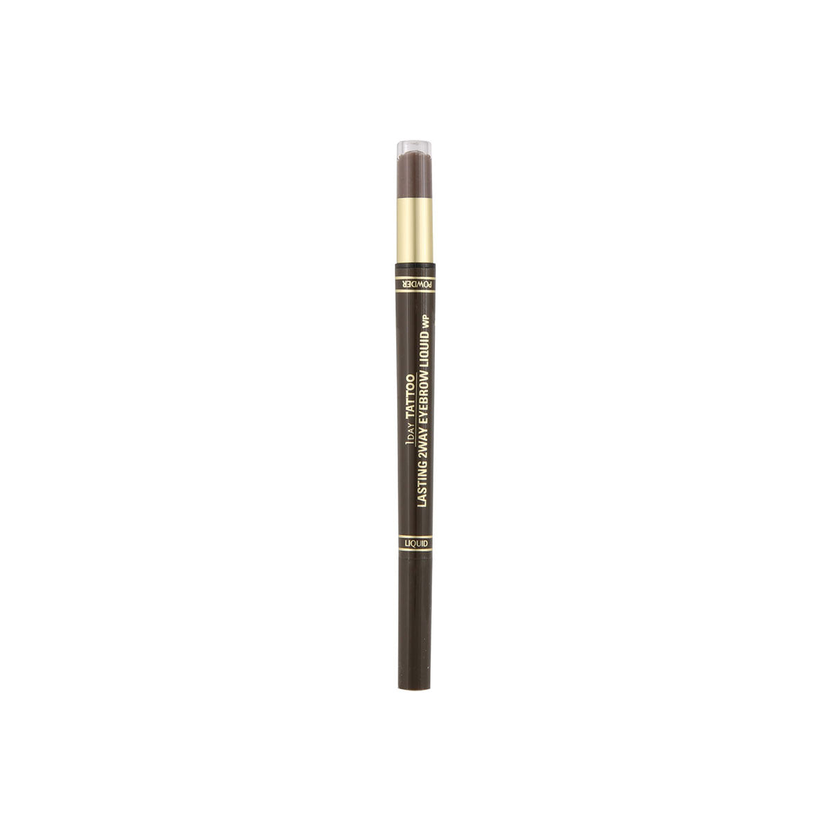 One Day Tattoo Lasting 2 Way Eyebrow Liquid Pencil #04 Grayish Brown