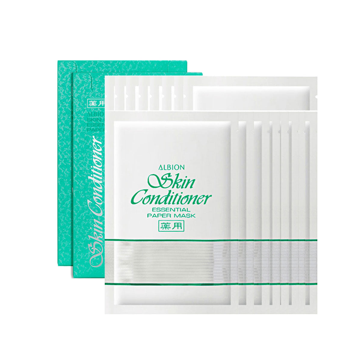 Albion Skin Conditioner Essential Paper Mask E 16 Sheets