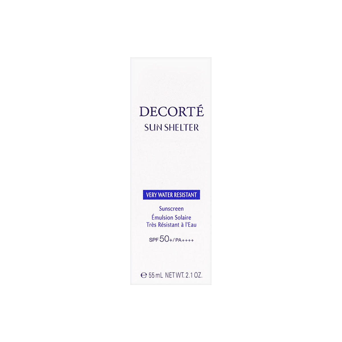 日本黛珂DECORTE抗汗防水型高效防晒乳液SPF50+ PA++++ 60g