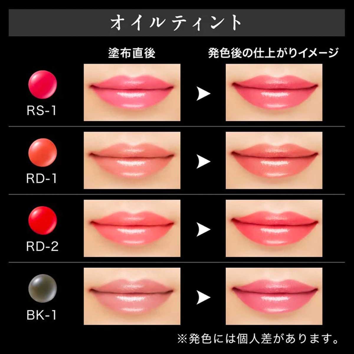 Color Lip Tint Oil Gloss #BK-1 6.5g