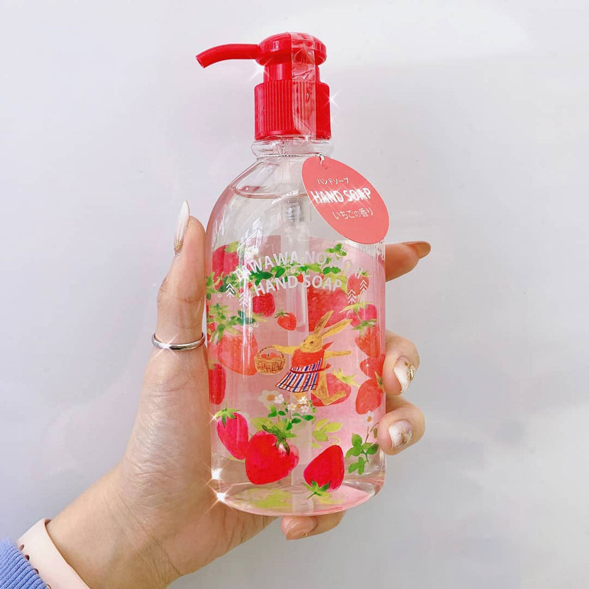 TAWAWA No Mori Hand Soap #Strawberry 250ml