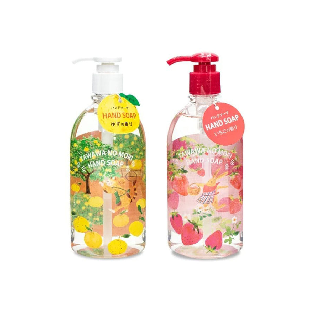 TAWAWA No Mori Hand Soap #Strawberry 250ml