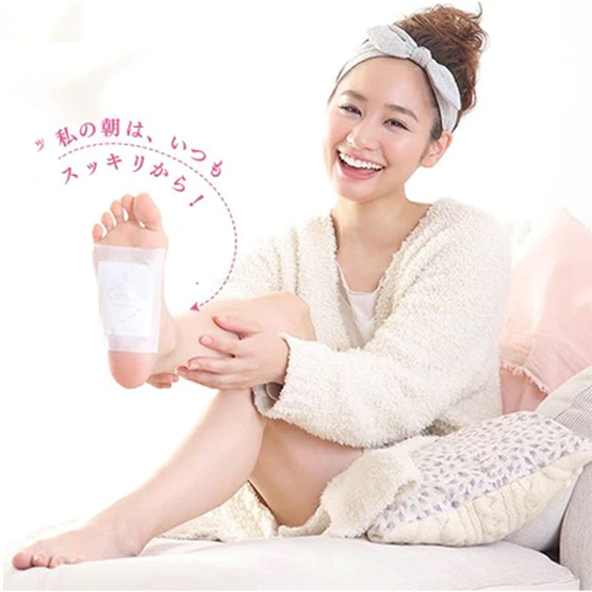 Natural Tree Extract Foot Relax Sheet #Lavender