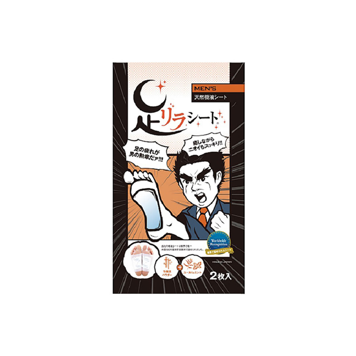 Natural Tree Extract Foot Relax Sheet MEN'S