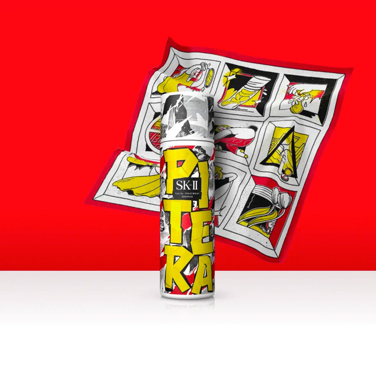 PITERA™ Essence Toner 230ml Street Art Limited Exclusive Set (Yellow) 5PCS