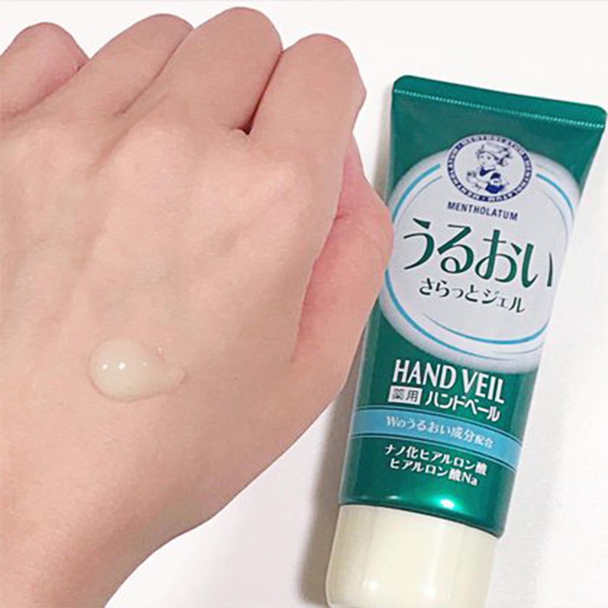 Rohto Medicinal Hand Veil Moisture Smooth Hand Cream Gel 70g  pack of 2