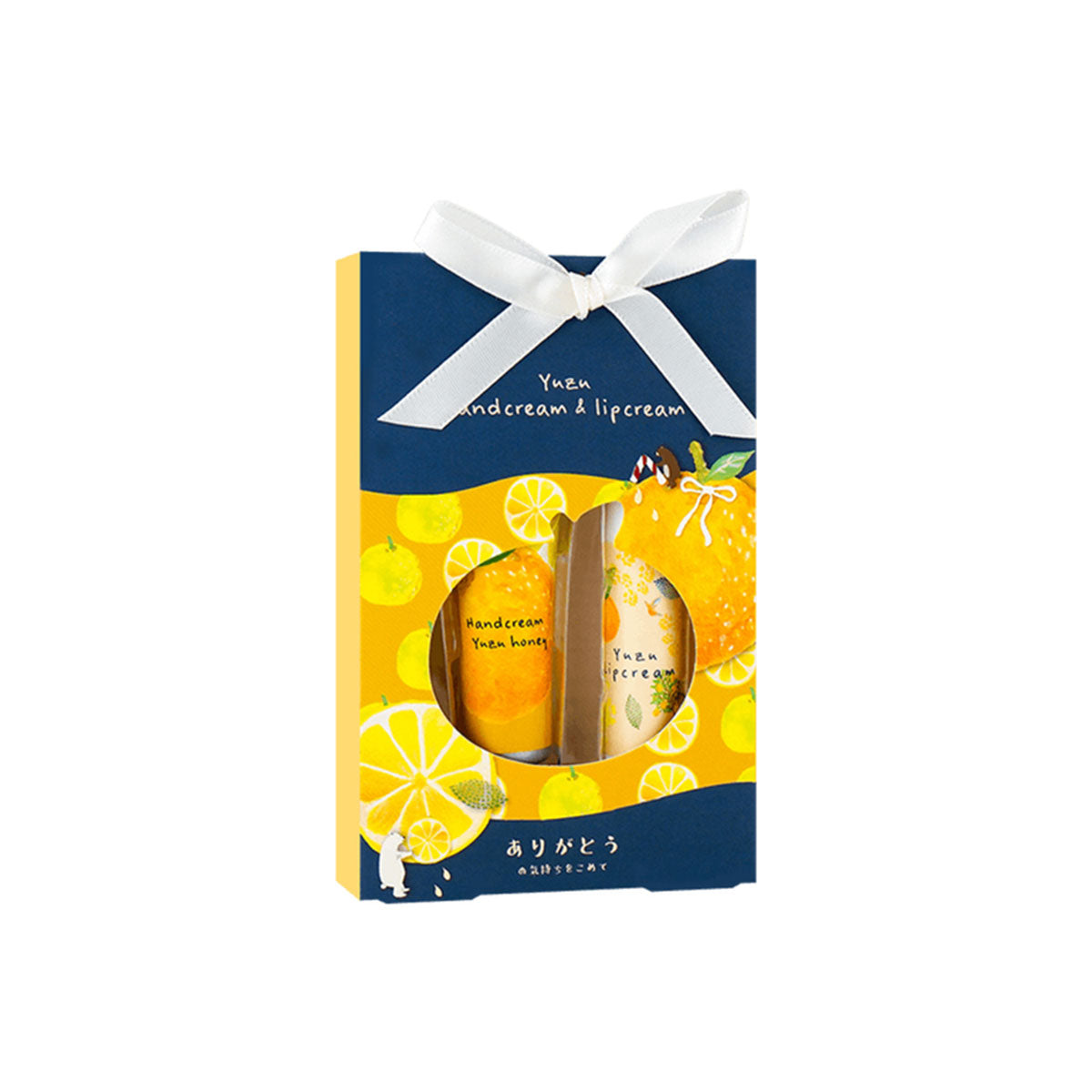 Honyaradoh Yuzu Hand Cream&Lip Cream set