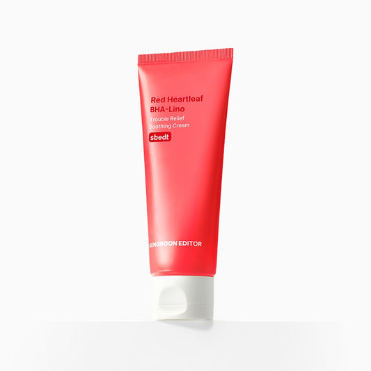 Sungboon Editor Red Heartleaf BHA-Lino Trouble Relief Soothing Cream 50ml