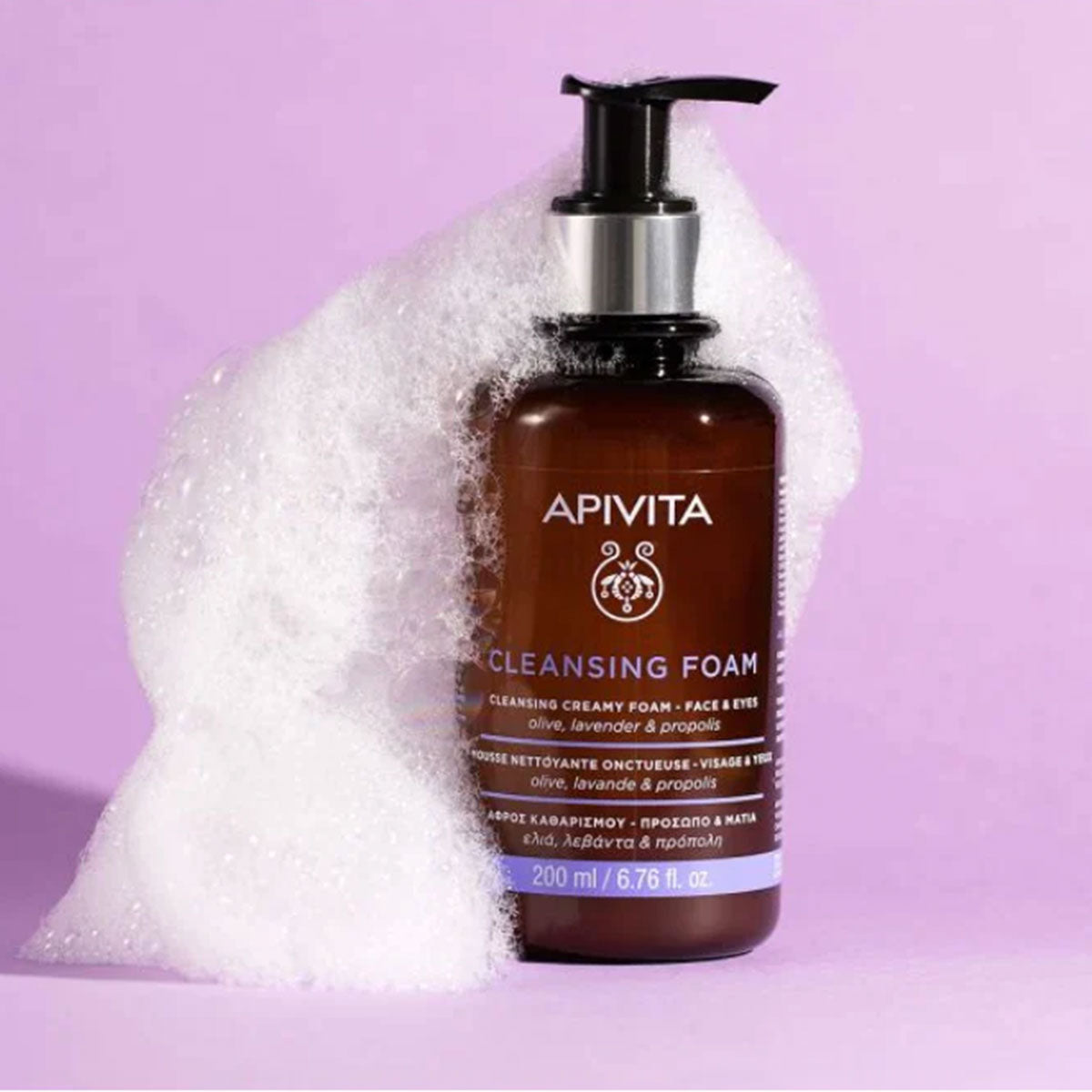 Cleansing Creamy Foam For Face & Eyes 200ml （2024.04.1 expires）