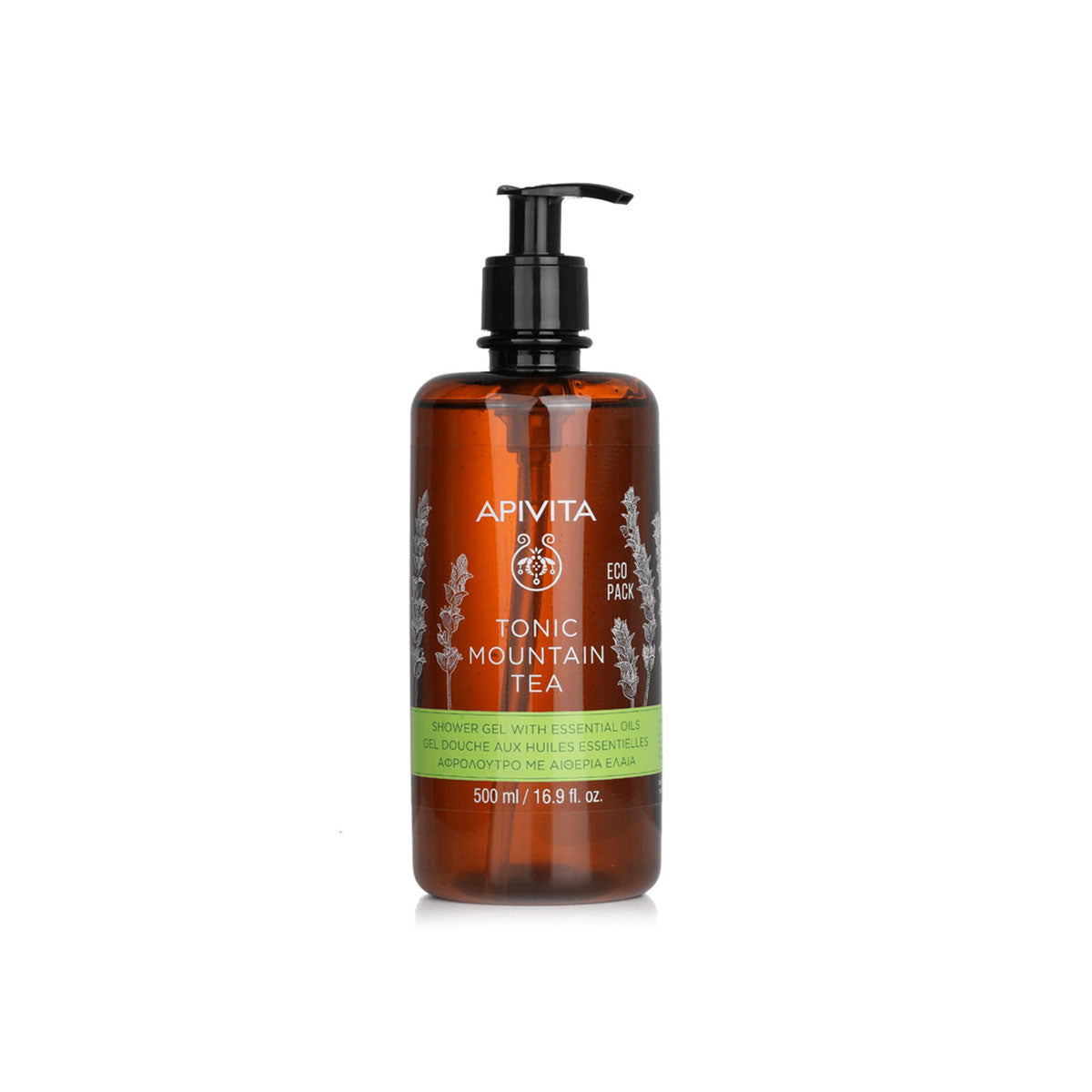 Shower Gel with Essential Oils #Tonic Mountain Tea 500ml