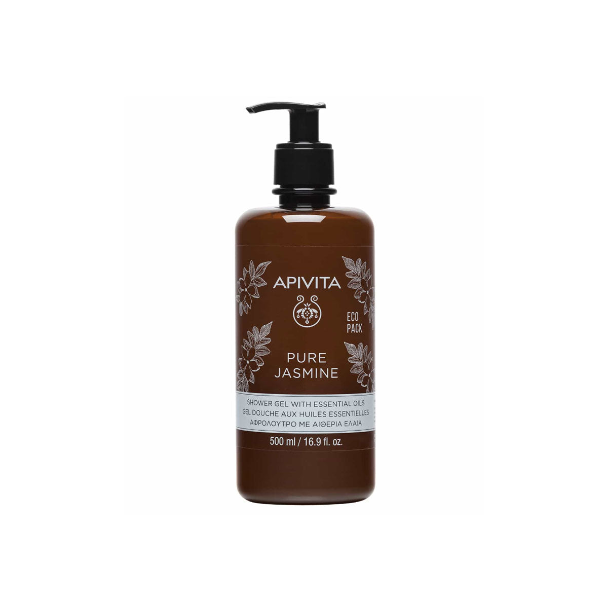 Shower Gel With Essential Oils #Pure Jasmine 500ml