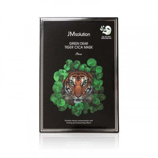 JM SOLUTION Green Dear Tiger Cica Mask
